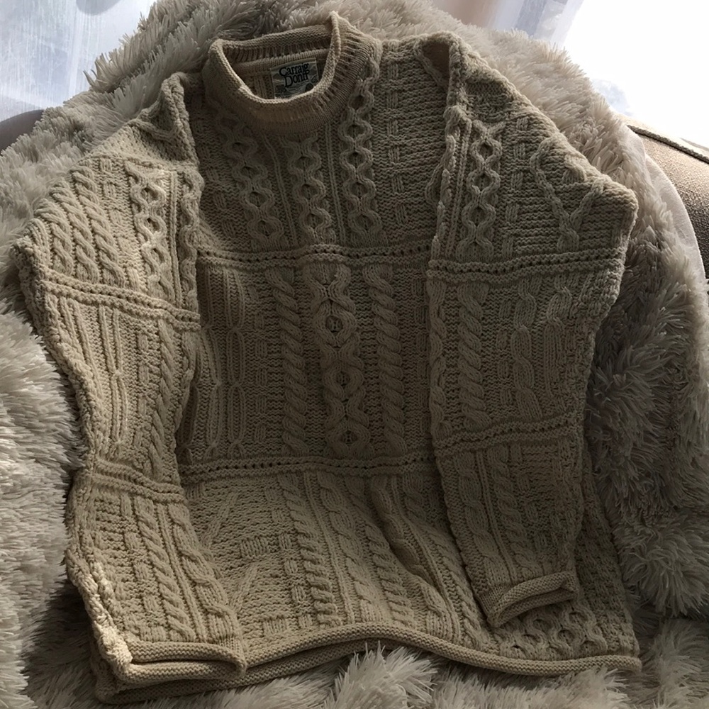 Carraig Donn Irish Pure Wool Sweater